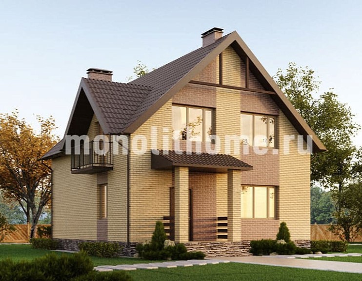 Дома для постоянного проживания из кирпича