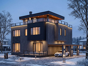 Проект дома Троицк 3 — 4