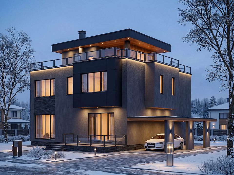 Проект дома Троицк 3 — 7