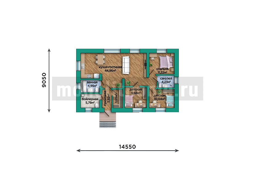 Проект дома Лаэрт 2 — 1