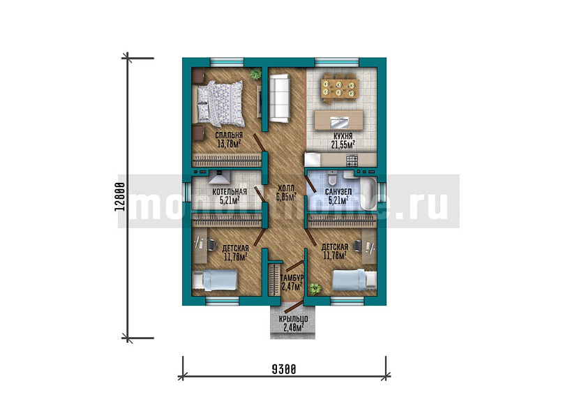 Проект дома Валис 2 — 1
