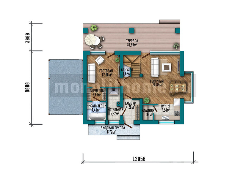 Проект дома Фактор 2 — 1