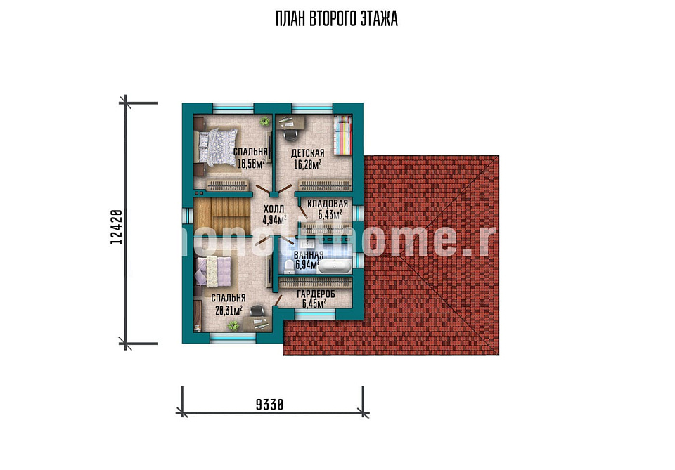 Проект дома Осташков-2 — 2