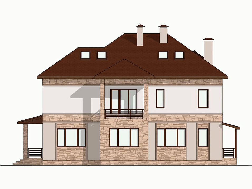 Проект дома Грюнвальд  5 — 5