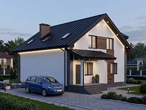 Проект дома Марьино 1 — 2