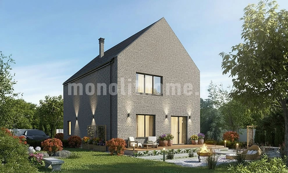 Дом  Рондар 2 двухэтажный 10x12