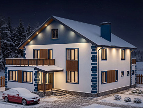 Проект дома Клязьма 2 — 4