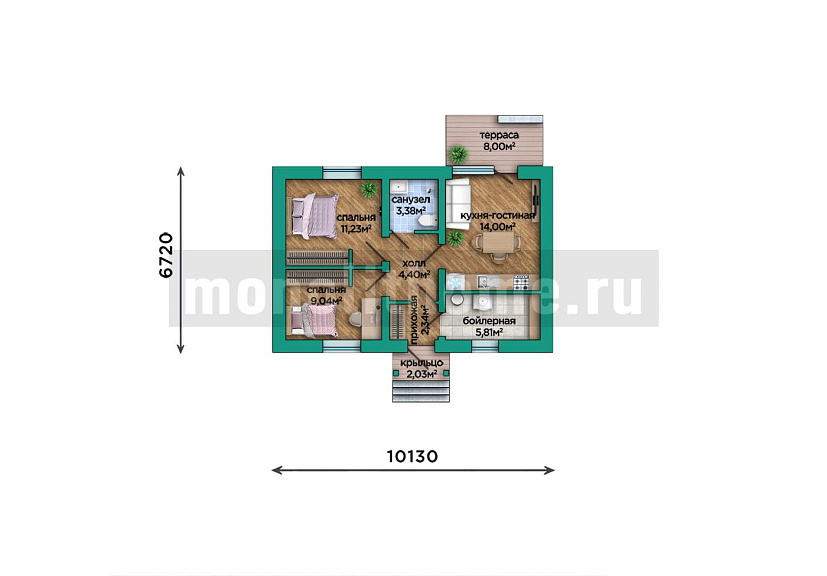 Проект дома Линдер 2 — 1