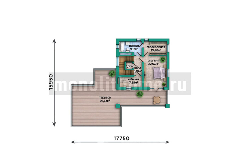 Проект дома Нолис 2 — 3
