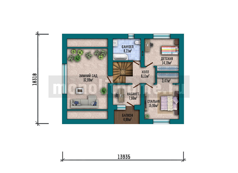 Проект дома Полюс 2 — 2