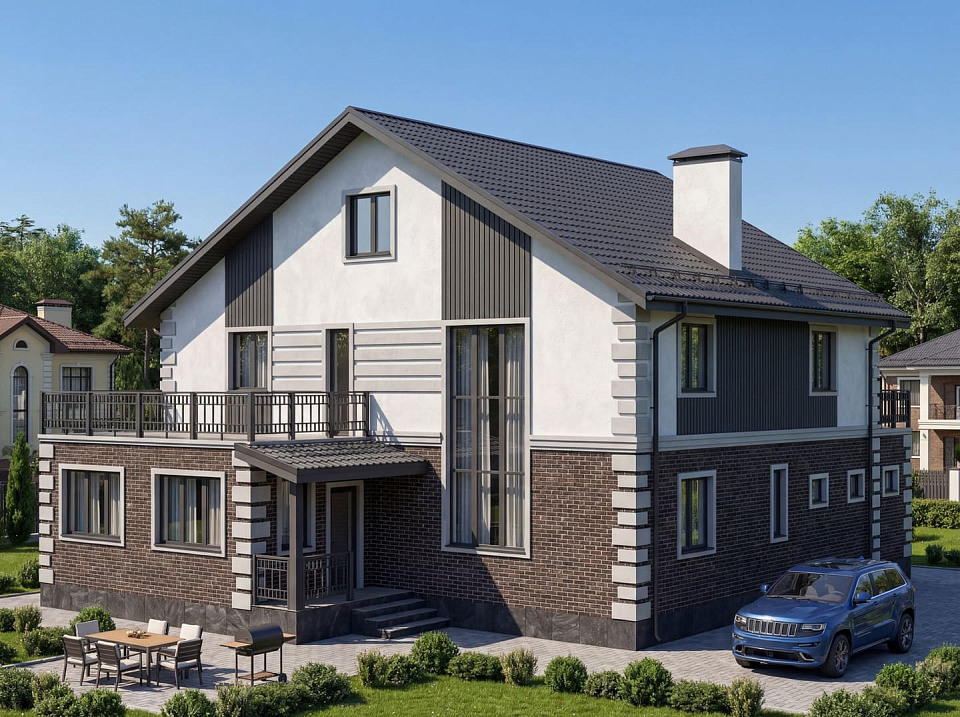 Проект дома Клязьма 8 — 11