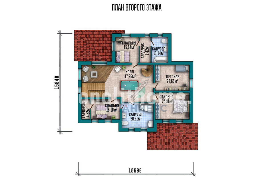 Проект дома Заречный-2 — 2