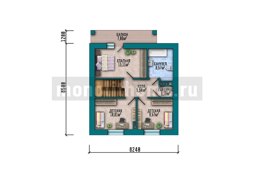 Проект дома Меридиан 2 — 2