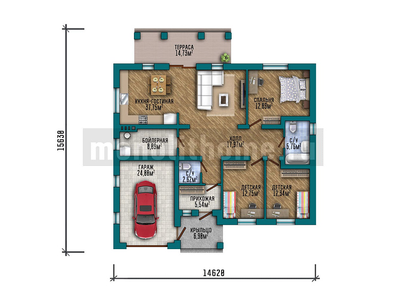 Проект дома Артис 2 — 1