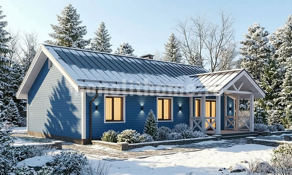 Дом  Локрис 2 одноэтажный 8x12