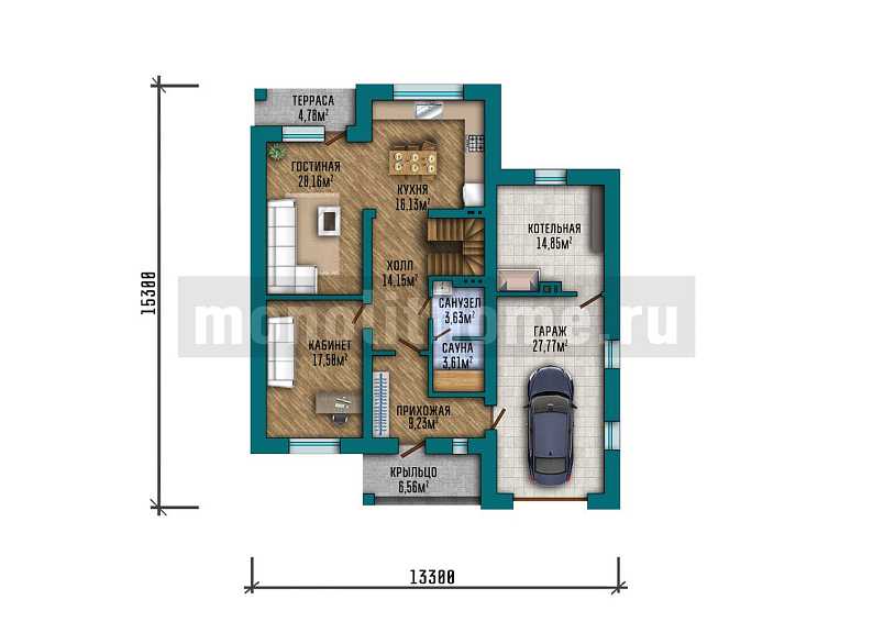 Проект дома Авен 2 — 2