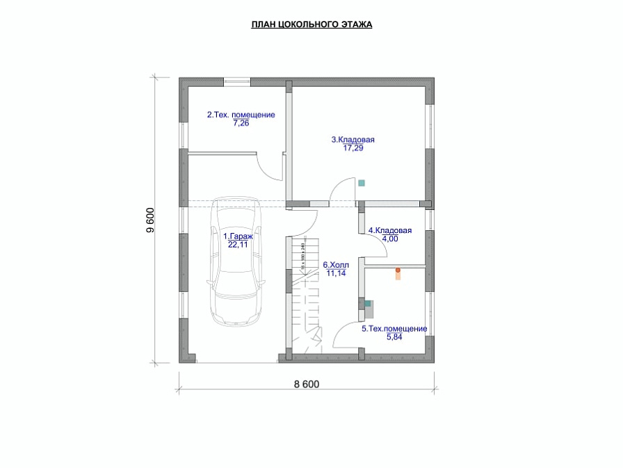 Проект дома Тарзан — 1