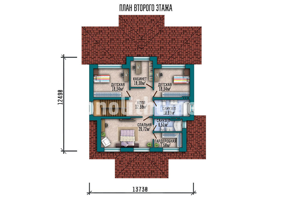 Проект дома Шале-2 — 3