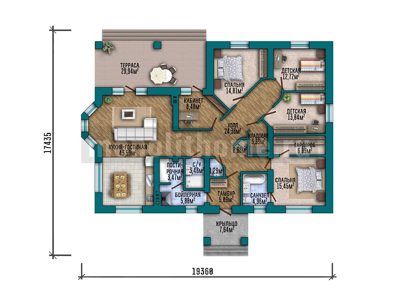 Проект дома Норик 2 — 1