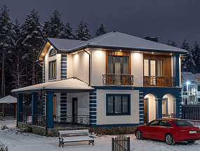 Проект дома Спасское 4 — 4