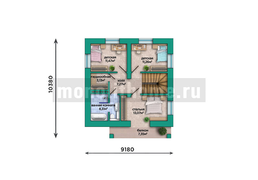 Проект дома Кедрон 2 — 2