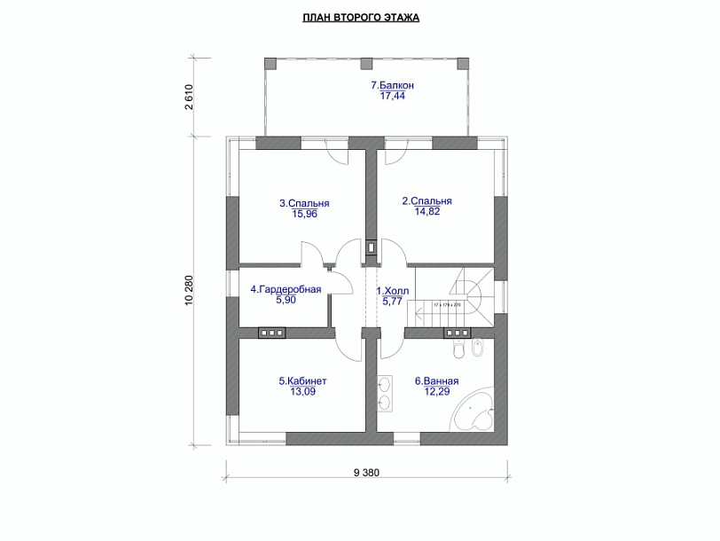 Проект дома Веткино — 2