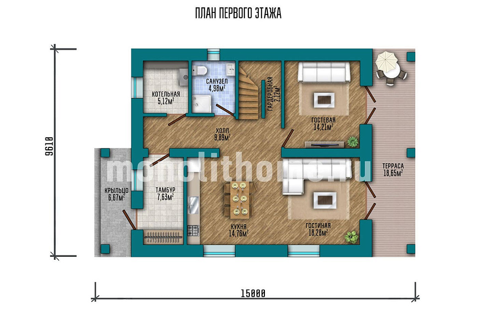 Проект дома Халиф-2 — 1