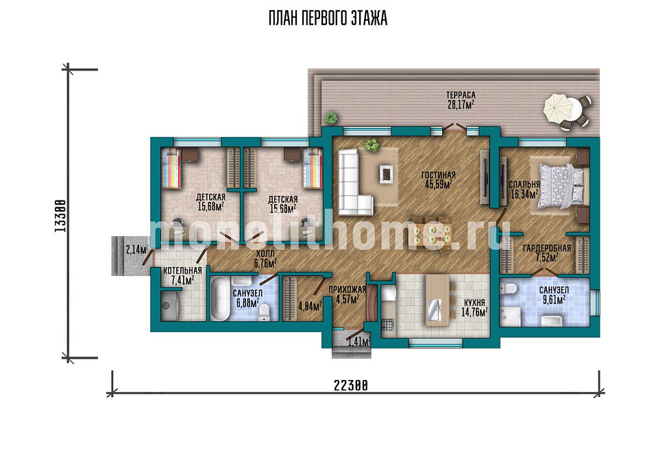 Сборный дом в Тихорецк заказать