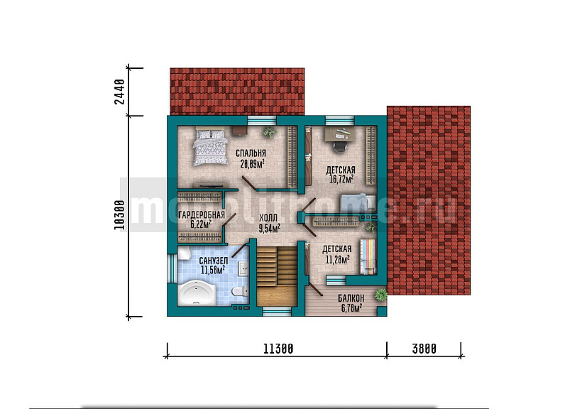 Проект дома Корвин 2 — 2