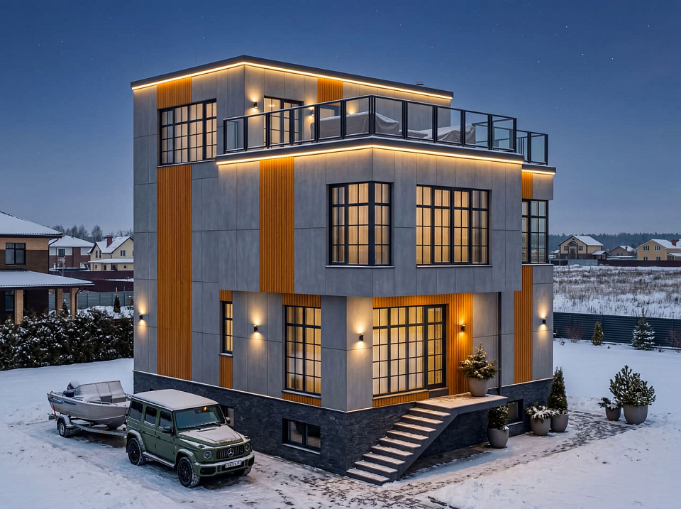 Проект дома Тарзан 7 — 8