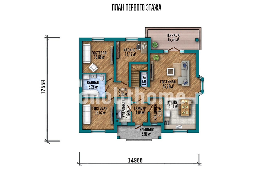 Проект дома Касимов-2 — 1