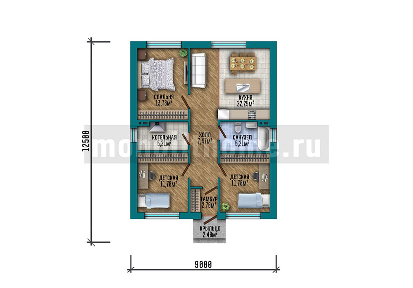 Проект дома Астер 2 — 1