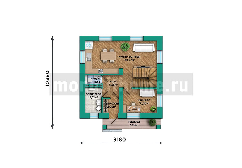 Проект дома Селвин 2 — 1