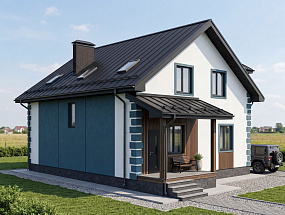 Проект дома Марьино 4 — 4