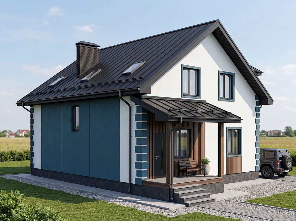 Проект дома Марьино 4 — 7