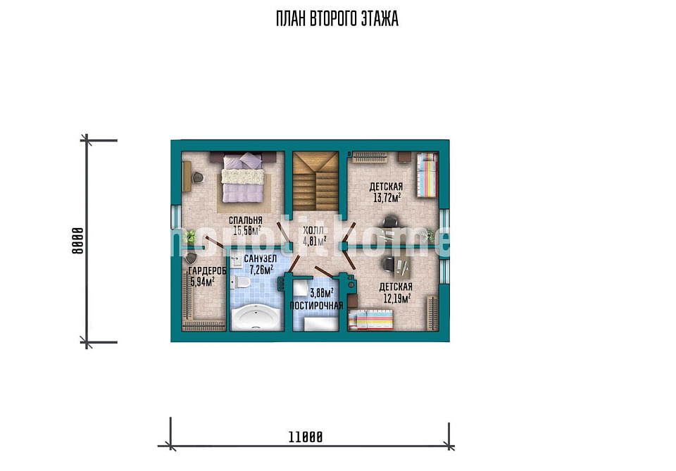 Проект дома Ефремово-2 — 2