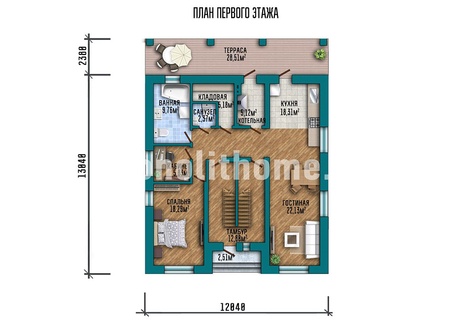 Проект дома Гиацинт-2 — 1