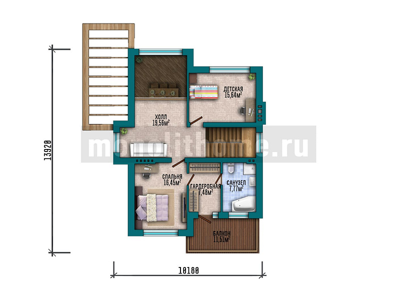 Проект дома Ориентир 2 — 2