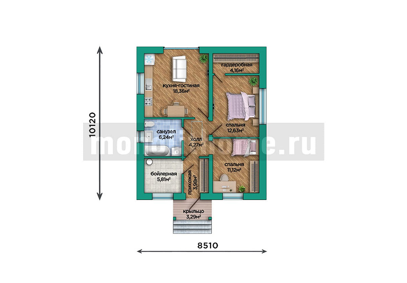 Проект дома Лисан 2 — 1