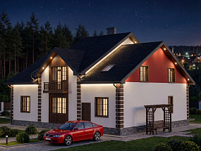 Проект дома Дарьино 3 — 5