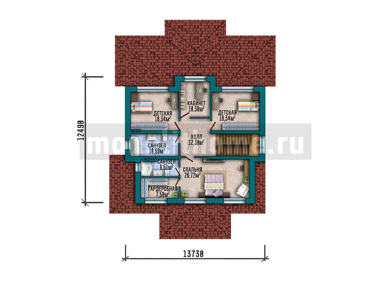 Проект дома Доминанта 2 — 3