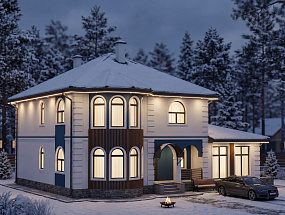 Проект дома Жаворонки 4 — 5