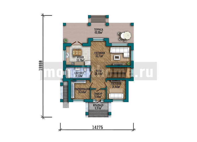 Проект дома Доминанта 2 — 2