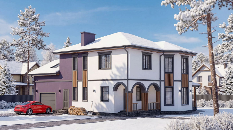 Проект дома Вешки 6 — 10