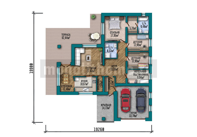 Проект дома Домус 2 — 1