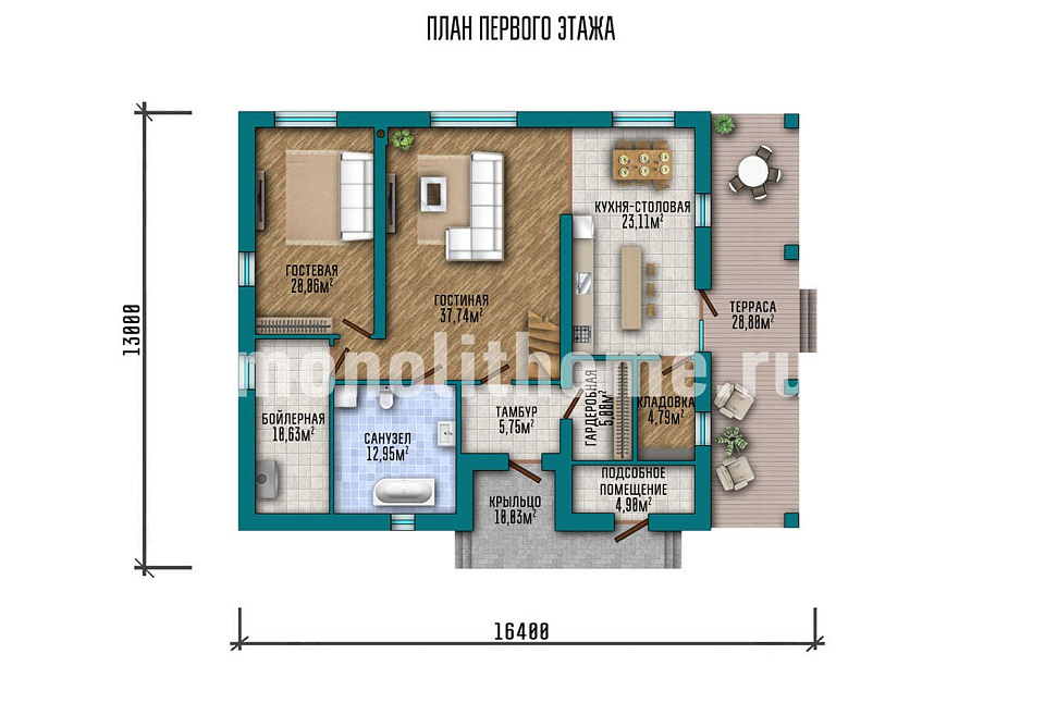 Проект дома Цефей-2 — 1