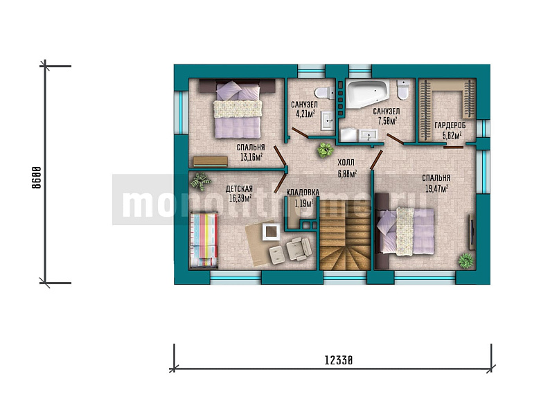 Проект дома Архитек 2 — 2