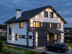 Проект дома Клязьма 1 — 2