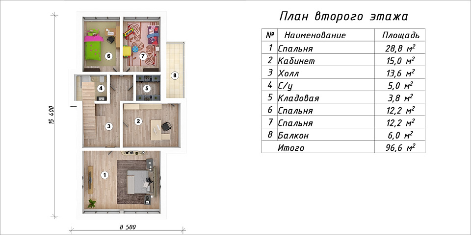 Проект дома Кедр-3 — 2