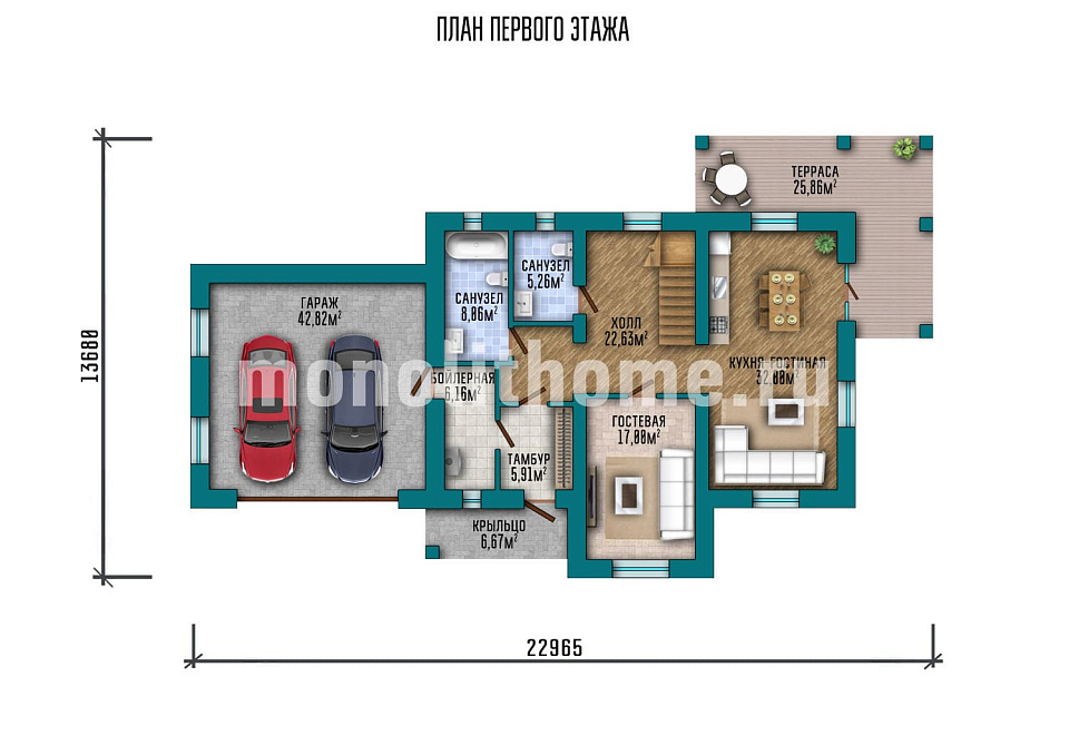 Проект дома Фома-2 — 1